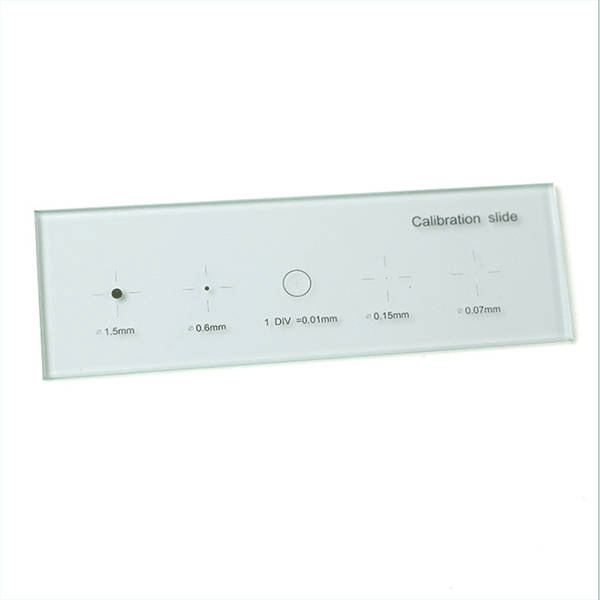 Optical glass ruler